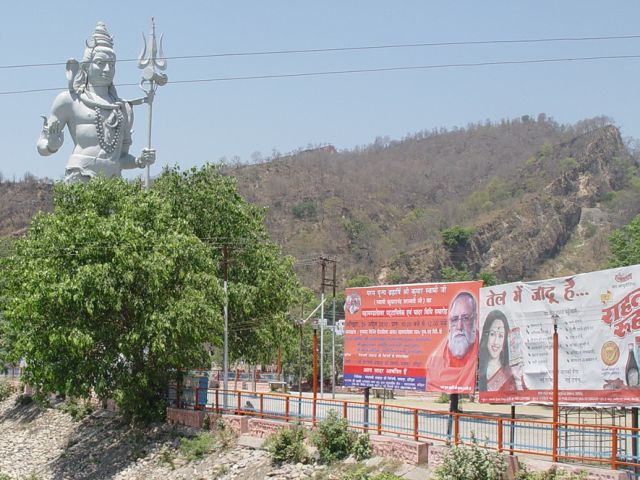 Shiva in Haridwar.